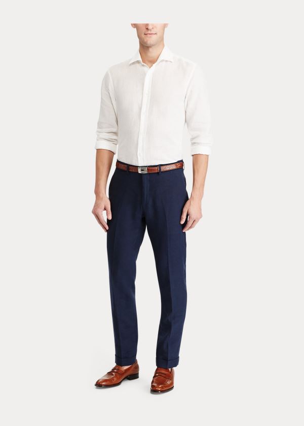 Ralph Lauren Cotton-Blend Chinos Herre Danmark (ZKNAY5412)